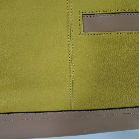 NWOT Isaac Mitrahi yellow crossbody bag - Picture 6 of 6